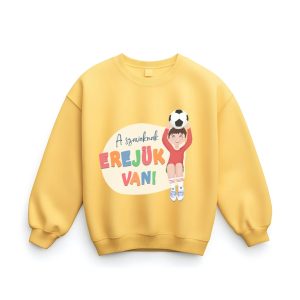 A szavaknak erejük van! hosszú ujjú gyerek pulcsi